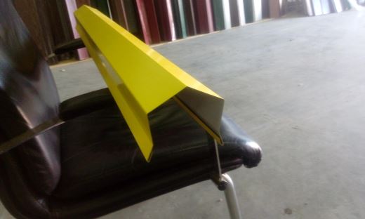 фото образца треугольного парапета