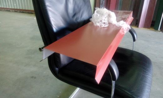 фото образца широкого парапета