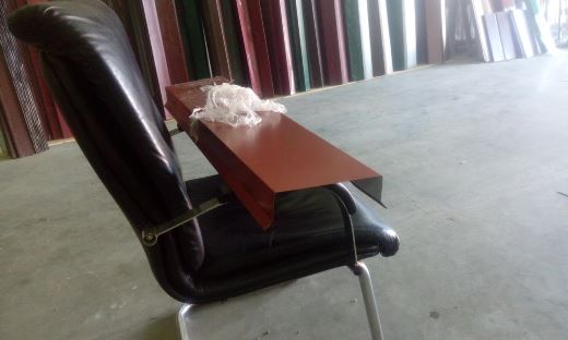 фото образца широкого парапета